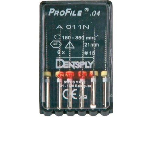 ПроФайл / ProFile 04 №15, 21мм, (6шт), Dentsply / США